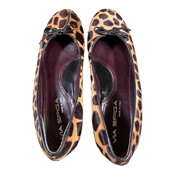 Via Spiga pony hair leather flats size 6M - Picture 8 of 13
